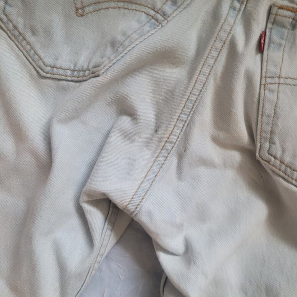 Vintahe 90s Levis High Waist Denim Jeans - Picture 2 of 7